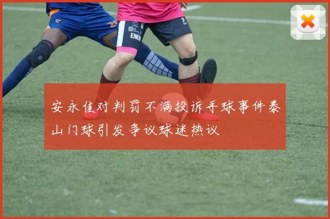 安永佳对判罚不满投诉手球事件泰山门球引发争议球迷热议